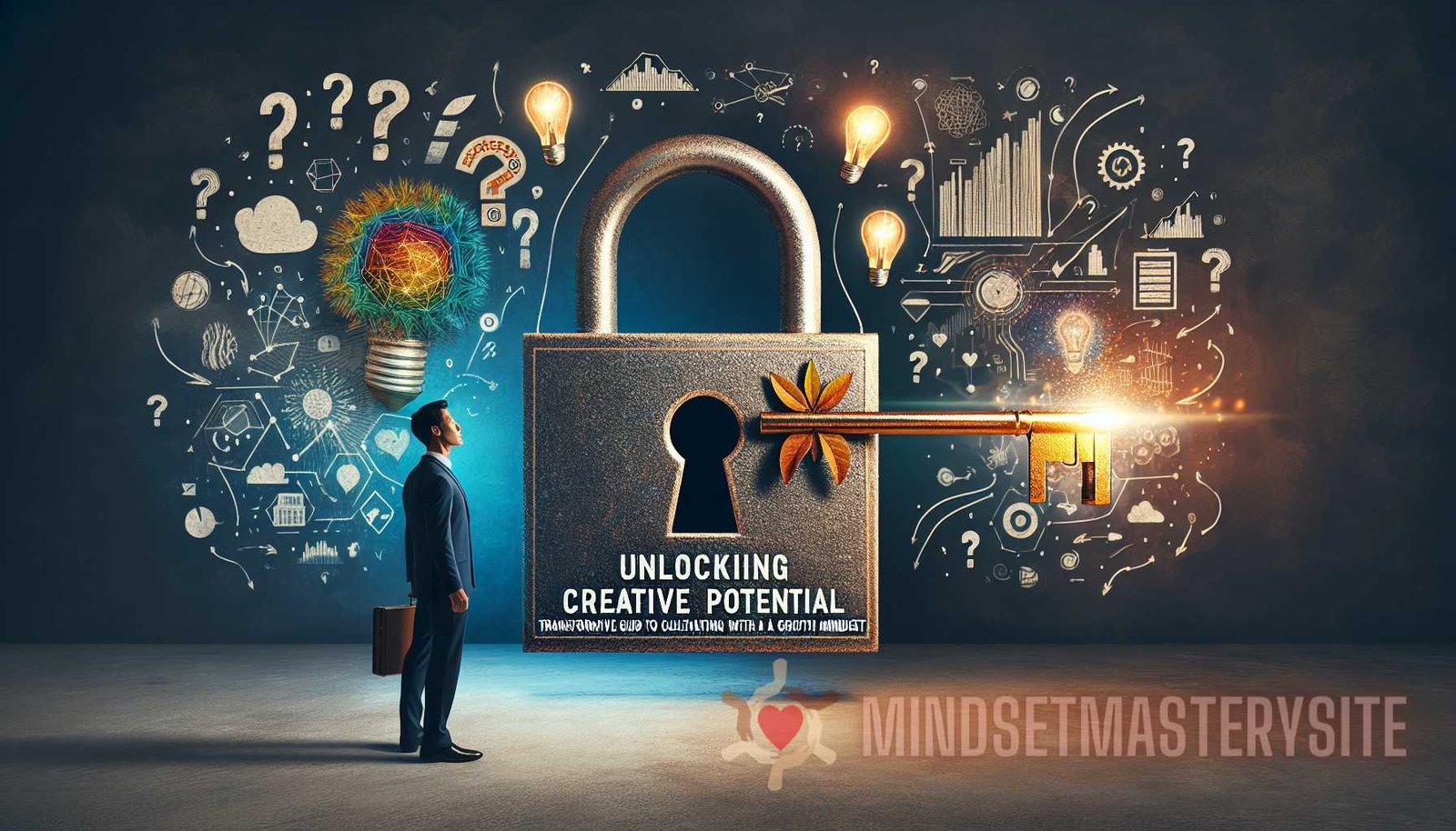 Illustration for section: Unleashing Your Creative Potential Once you have developed a growth mindset, you can start unleashin - creative growth